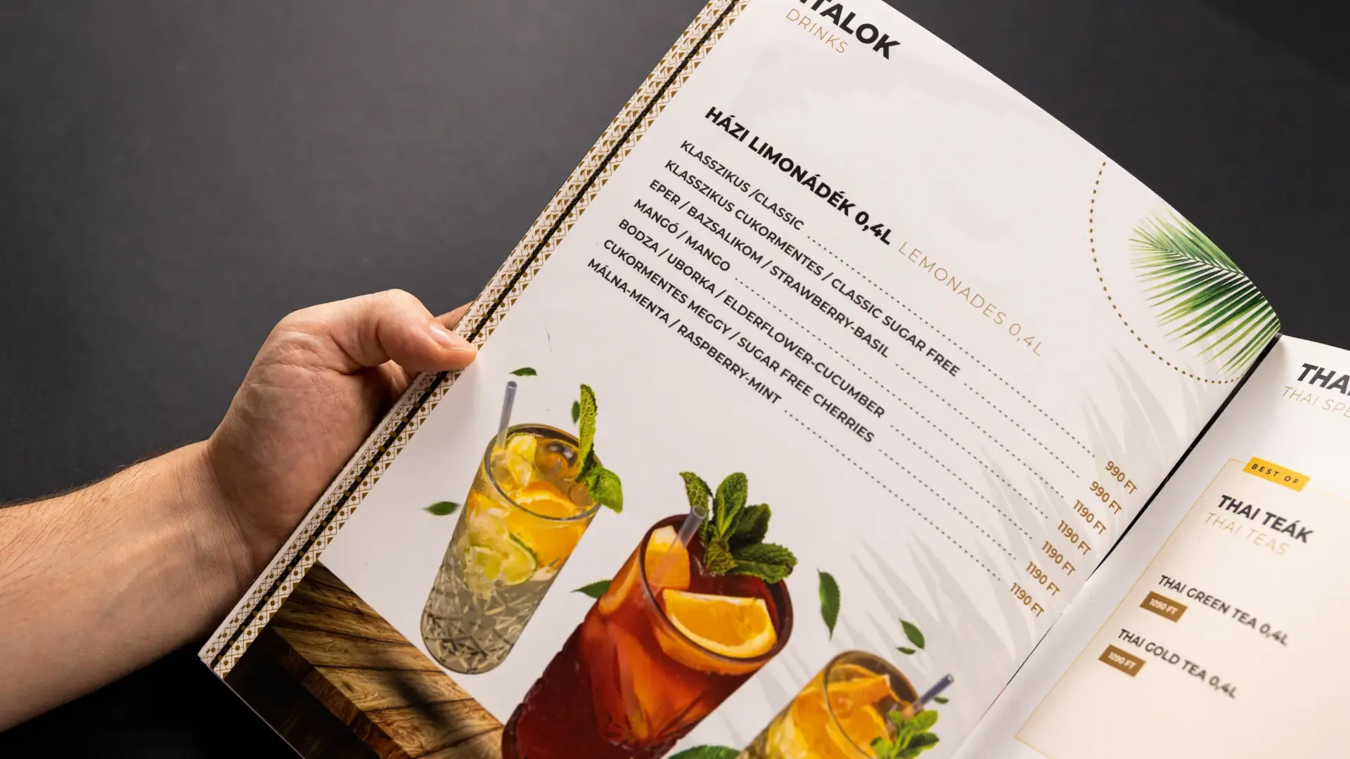 TomYum menu design, image 1