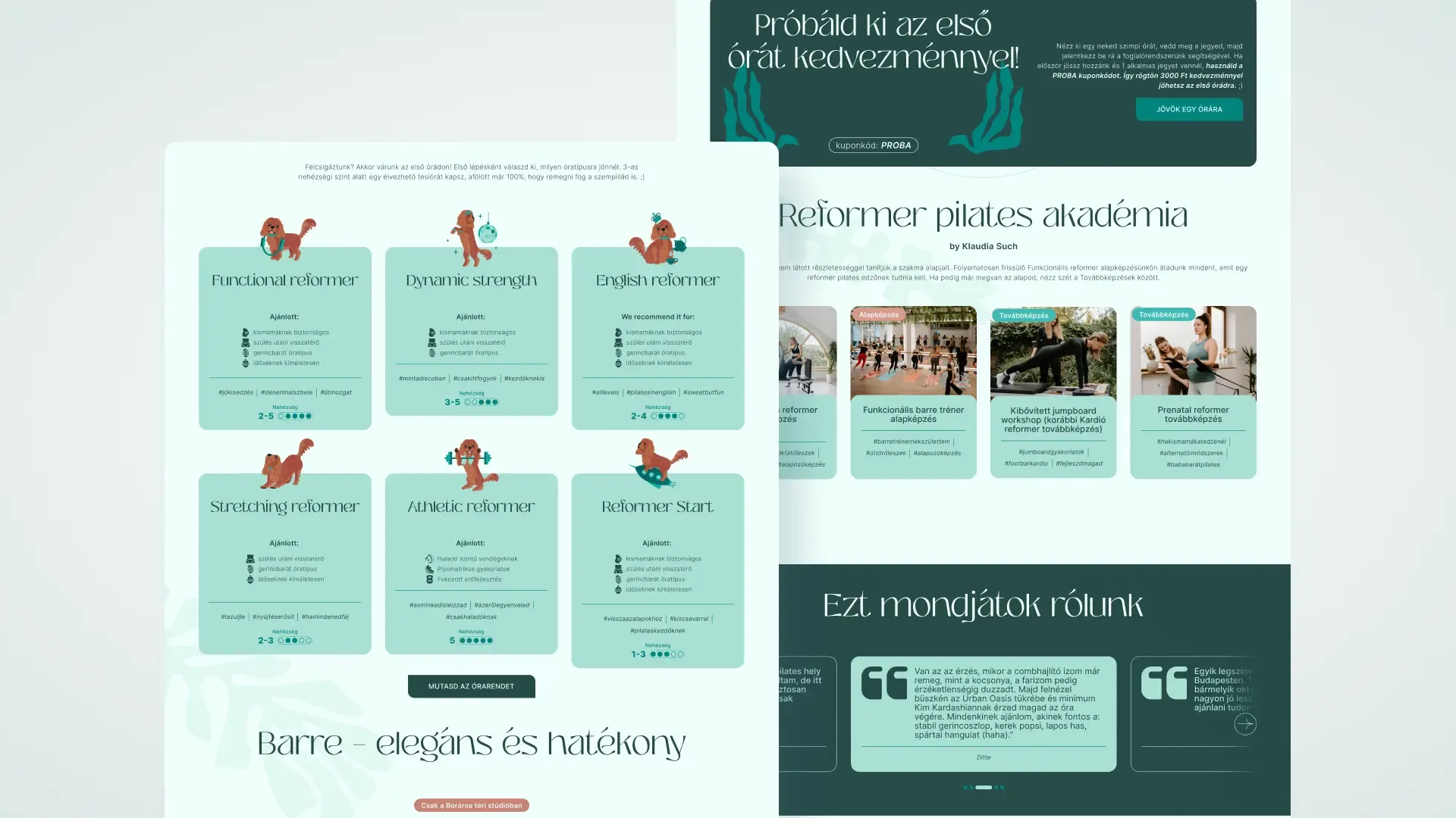 Urban Oasis UX/UI design, image 1