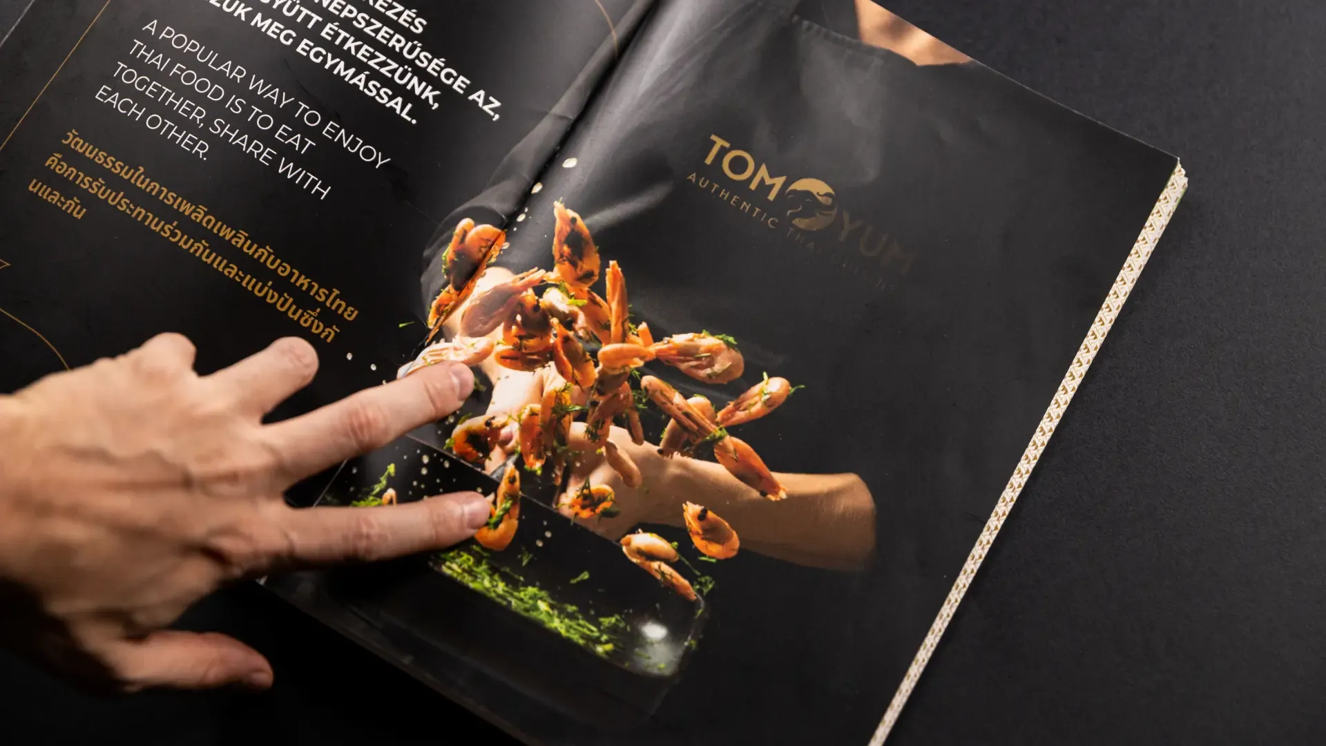 TomYum menu design, image 2