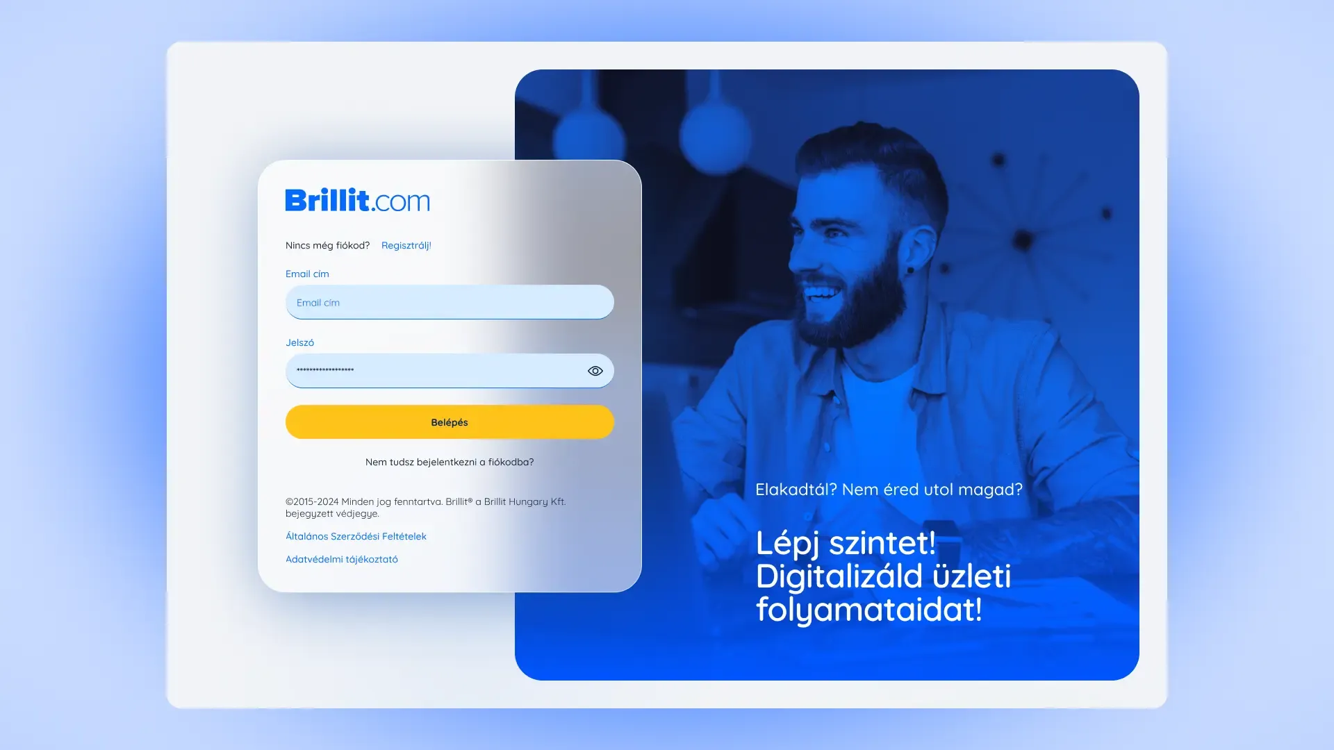 Brillit web app UX/UI design, image 3