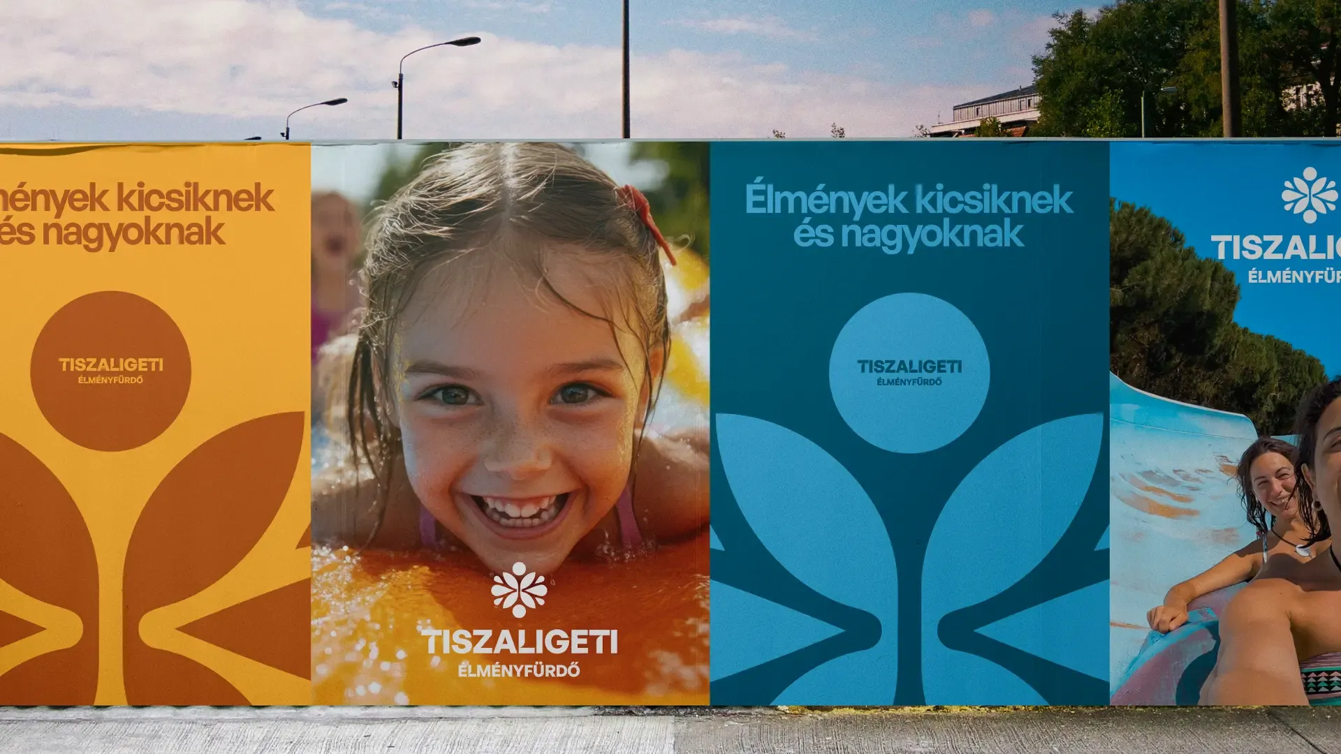 Tiszaliget spa identity, image 4