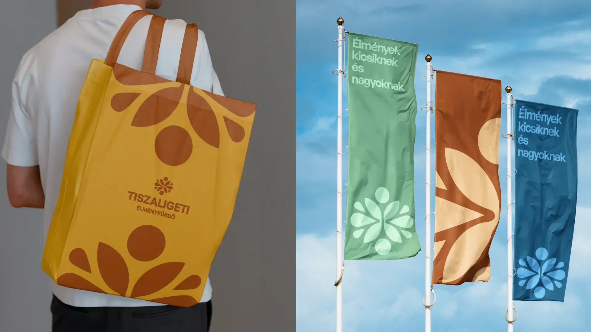 Tiszaliget spa identity, image 5