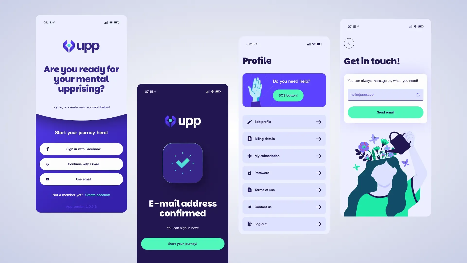 Upp brand and UX/UI, image 8